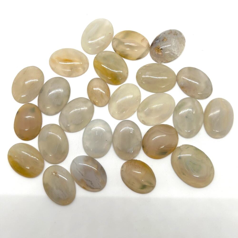 Assorted Agate Cabochons For Jewelry Making Lot of‎ 25